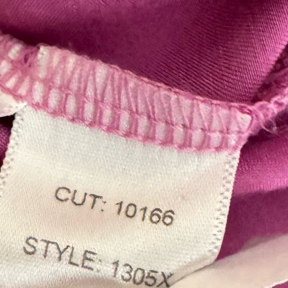 Stark X Satin Blouse V Neck 3/4 Dolman Sleeve Womens Size Small Relaxed Evening - Picture 10 of 10